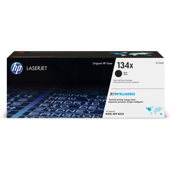 HP 134X High Yield Black Original LaserJet Toner Cartridge