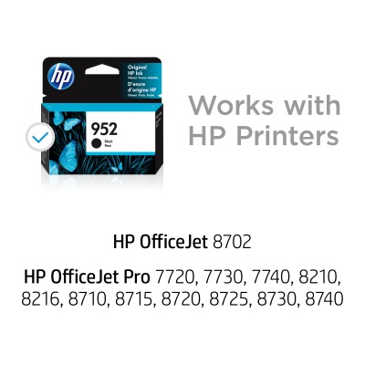 HP 952 Black Original Ink Cartridge