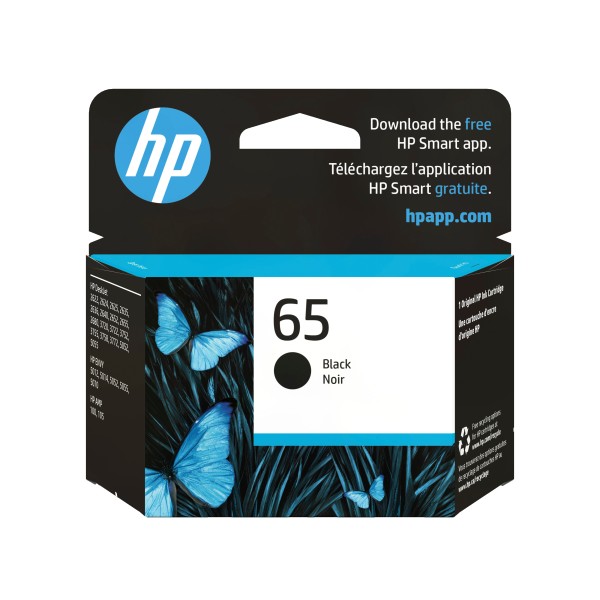 HP 65 Black Original Ink Cartridge