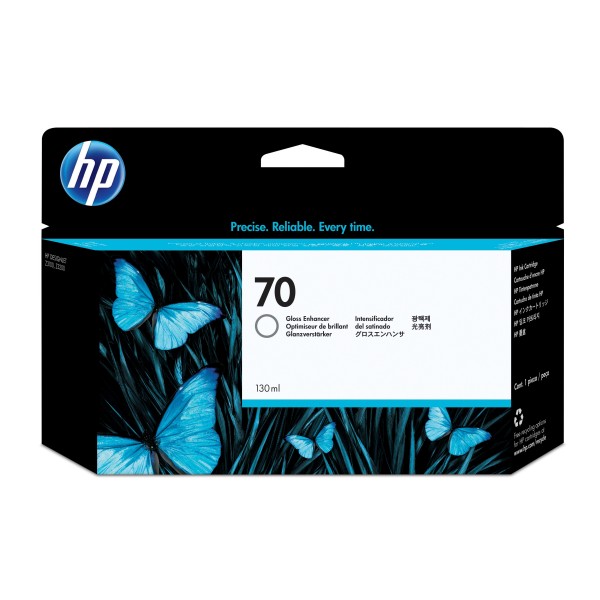 HP 70 130-ml Gloss Enhancer DesignJet Ink Cartridge