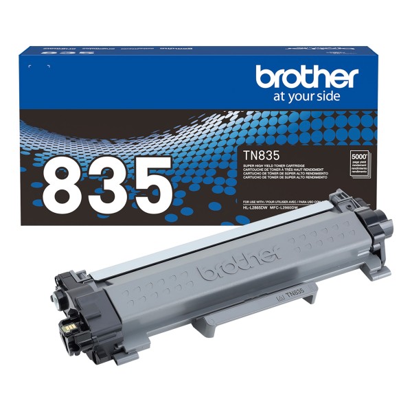 Brother TN-835 Cartouche de toner 1 pièce(s) Original Noir