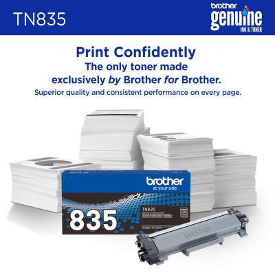 Brother TN-835 toner cartridge 1 pc(s) Original Black