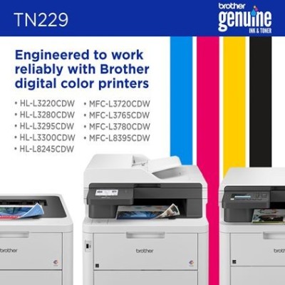 Brother TN-229Y Cartouche de toner 1 pièce(s) Original Jaune