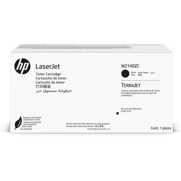 HP Cartouche de toner noire Contract LaserJet authentique W2140ZC