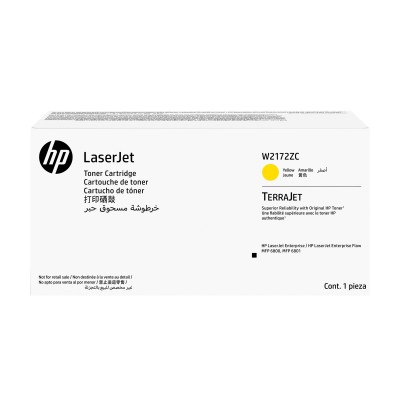 HP Cartouche de toner jaune Contract LaserJet authentique W2172ZC