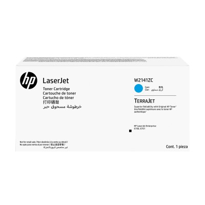 HP Cartouche de toner cyan Contract LaserJet authentique W2141ZC