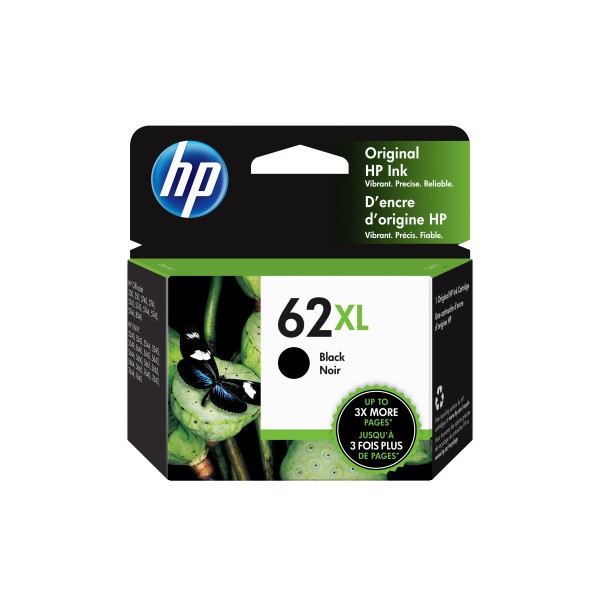 HP 62XL High Yield Black Original Ink Cartridge