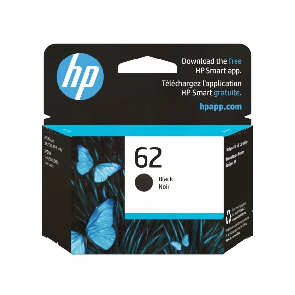 HP 62 Black Original Ink Cartridge
