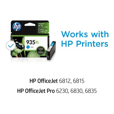 HP 935XL High Yield Cyan Original Ink Cartridge