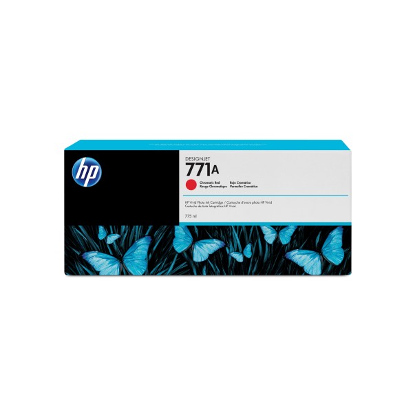 HP 771A 775-ml Chromatic Red DesignJet Ink Cartridge