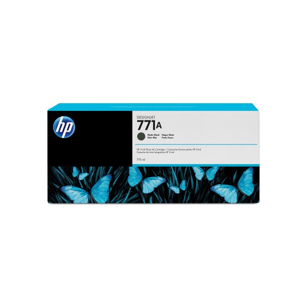 HP 771A 775-ml Matte Black DesignJet Ink Cartridge
