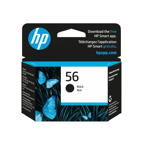 HP 56 Black Original Ink Cartridge