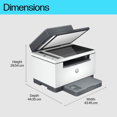 HP LaserJet M234sdw Wireless Multifunction Black and white Printer, Copier, Scanner Duplex