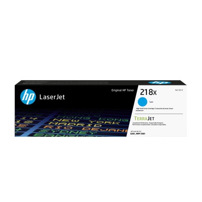 HP 218X High Yield Cyan Original LaserJet Toner Cartridge