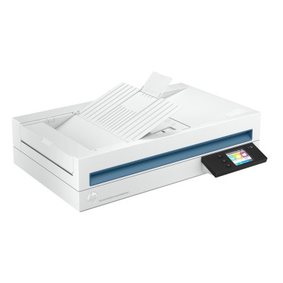 HP ScanJet Enterprise Flow N6600 fnw1 Scanner à plat A4 avec chargeur automatique, jusqu’à 50 ppm 100 ipm,1200 x 1200 DPI