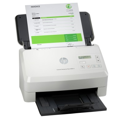 HP ScanJet Enterprise Flow 5000 s5 Scanner à defilement A4, jusqu’à 65ppm 130ipm, 600 x 600 DPI