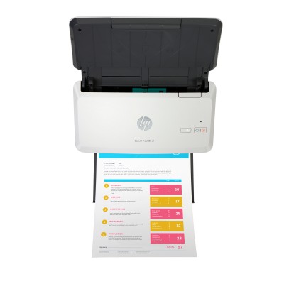 HP ScanJet Pro 2000 s2 Scanner à défilement A4, jusqu’à 35 ppm 70 ipm, 600 x 600 DPI