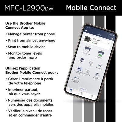 Brother MFC-L2900DW imprimante multifonction Laser A4 1200 x 1200 DPI 36 ppm Wifi