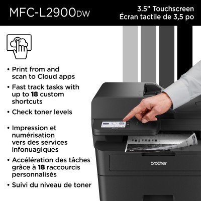Brother MFC-L2900DW multifunction printer Laser A4 1200 x 1200 DPI 36 ppm Wi-Fi