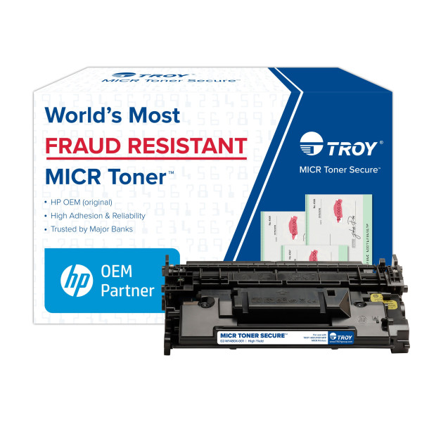 TROY 4001/4101 MICR Toner Secure High Yield Cartridge (HP Part Number: W1480X)