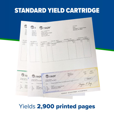 Cartouche MICR Toner Secure capacité standard TROY 4001/4101 (n° de pièce HP : W1480A)