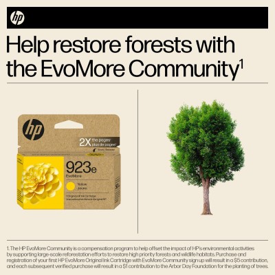 HP 923e EvoMore Yellow Original Ink Cartridge
