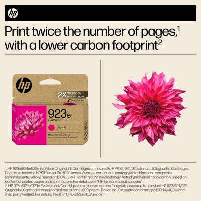HP 923e EvoMore Magenta Original Ink Cartridge
