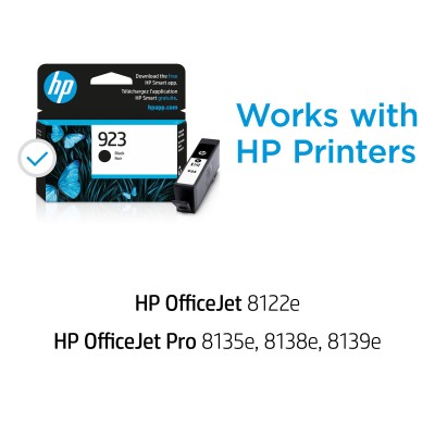HP 923 Black Original Ink Cartridge