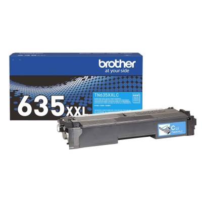 Brother TN-635XXLC Cartouche de toner 1 pièce(s) Original Cyan