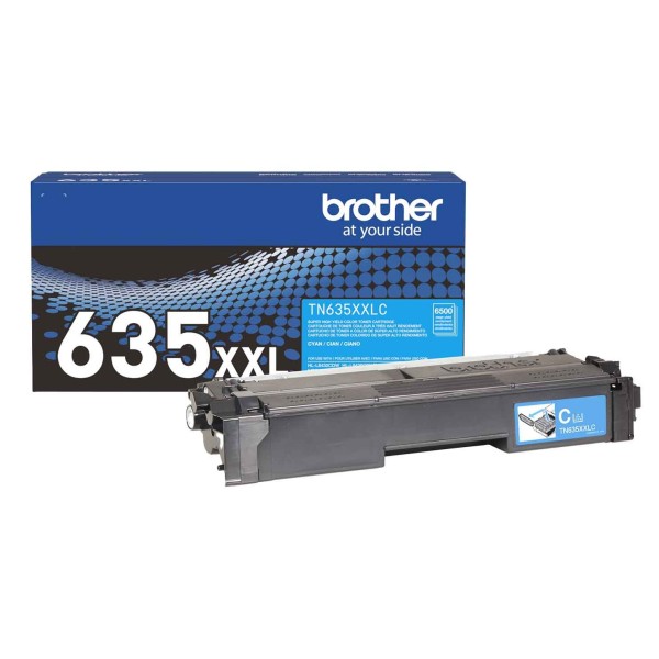 Brother TN-635XXLC Cartouche de toner 1 pièce(s) Original Cyan