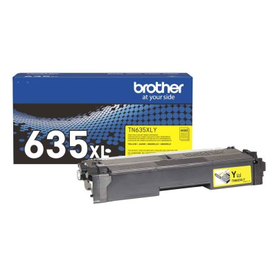 Brother TN-635XLY Cartouche de toner 1 pièce(s) Original Jaune