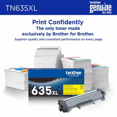 Brother TN-635XLY Cartouche de toner 1 pièce(s) Original Jaune