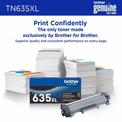 Brother TN-635XLBK Cartouche de toner 1 pièce(s) Original Noir