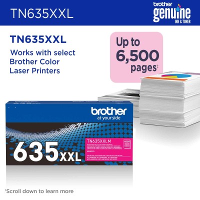 Brother TN-635XXLM Cartouche de toner 1 pièce(s) Original Magenta