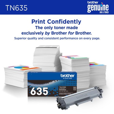 Brother TN-635BK toner cartridge 1 pc(s) Original Black