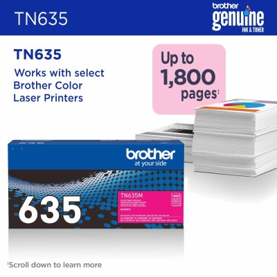 Brother TN-635M toner cartridge 1 pc(s) Original Magenta