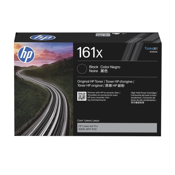 HP 161X Black LaserJet Toner Cartridge