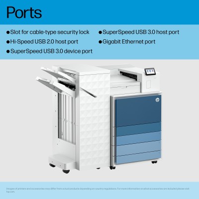HP LaserJet Enterprise 8501X+ Noir et blanc Imprimante