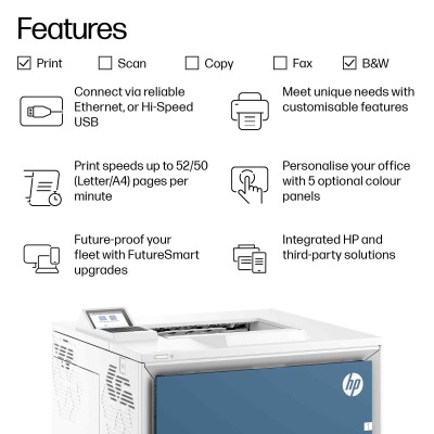 HP LaserJet Enterprise 5601n dn Black and white Printer