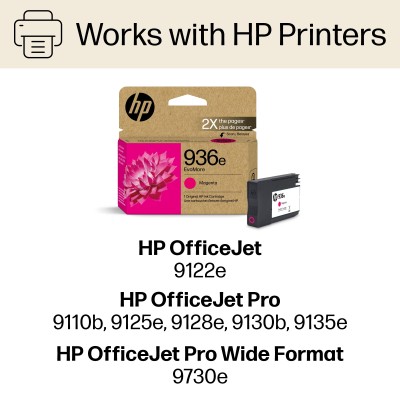 HP 936e EvoMore Magenta Original Ink Cartridge