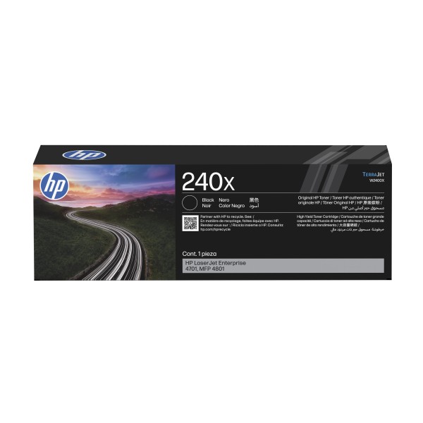 HP Cartouche de toner LaserJet authentique noir 240X grande capacité