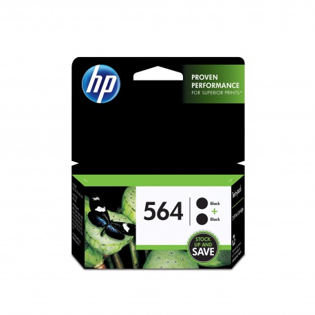 HP 564 2-pack Black