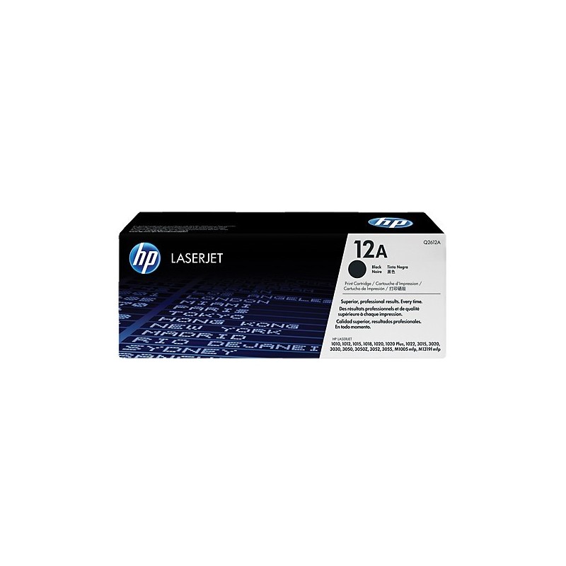 HP 12A Q2612A Black Original Toner Cartridge