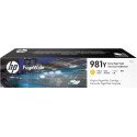 HP 981Y Yellow Extra High Yield Original PageWide Cartridge (L0R15A)