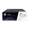 HP 312A 3-pack Cyan/Magenta/Yellow Original LaserJet Toner Cartridges