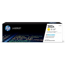 HP 202A (CF502A) Yellow Original LaserJet Toner Cartridge