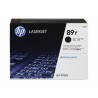 HP CF289Y Toner - HP 89Y Extra High Yield Black Original  Toner Cartridge - CF 289Y
