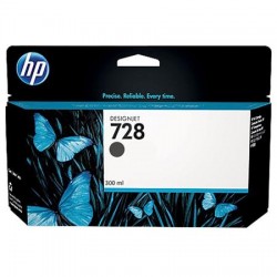 HP 728 Matte Black  Original Ink Cartridge (F9J68A)