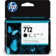 HP 712 80-ml Black DesignJet Ink Cartridge