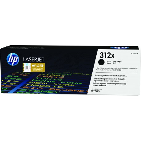 HP 312X High Yield Black LaserJet Toner Cartridge